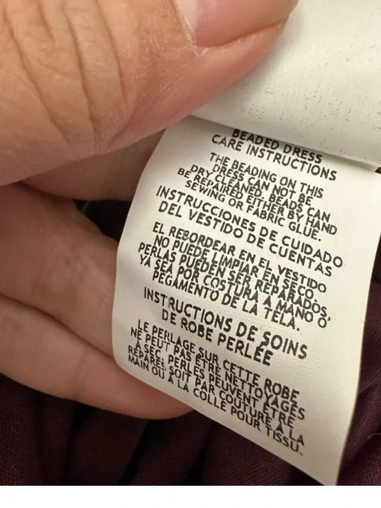 Xscape Evening Gown with Embellished Sleeves - Picture 10 of 10